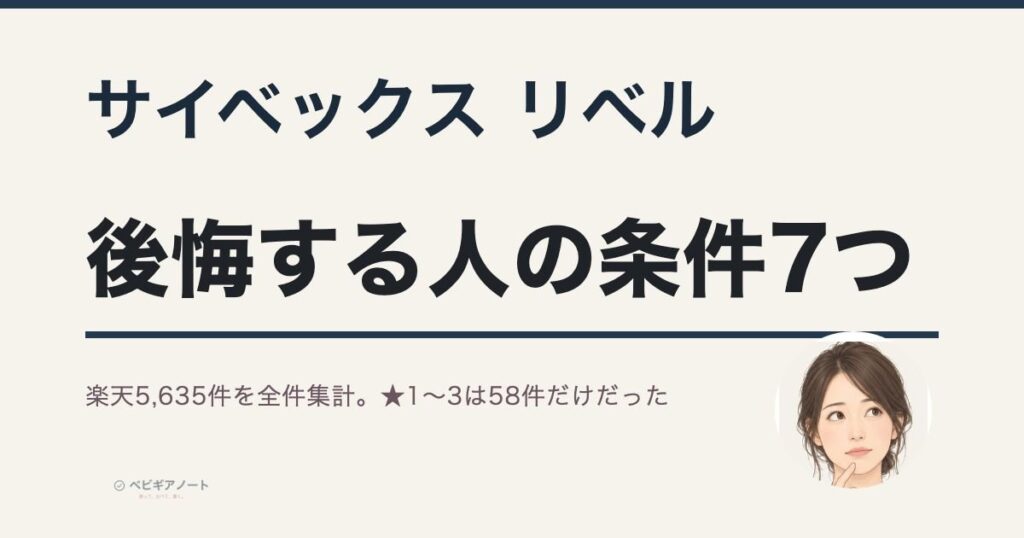 サイベックス リベルの記事アイキャッチ画像
